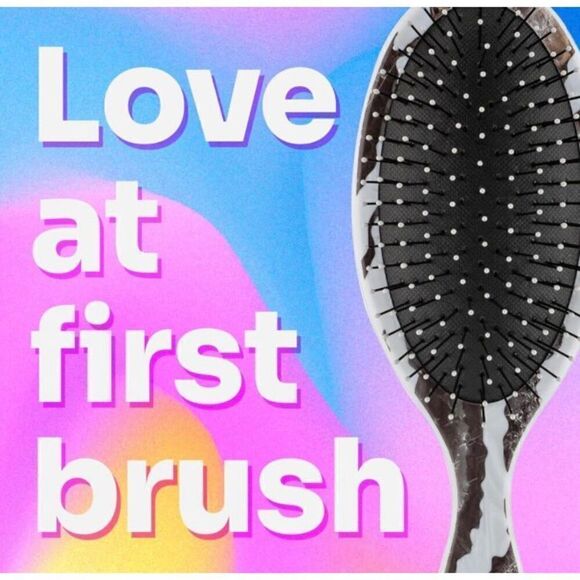 WET BRUSH - NWT - Wet Brush Original Detangler in Techno Stone Brown - Picture 9 of 13